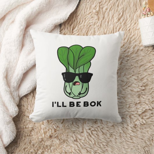 私はボックベギーおもしろい映画パンになる クッション (ブランケット)