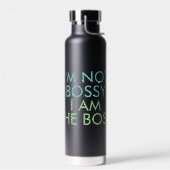 私はボッシーではない私はボスことわざ ウォーターボトル (左面)