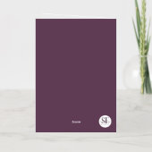 私はボッシーではない私はボスグリッタータイポグラフィ 箔シーズンカード (裏面)