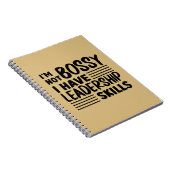 私はボッシー引用文のオフィスおもしろいではない ノートブック (右側)