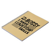 私はボッシー引用文のオフィスおもしろいではない ノートブック (左側)