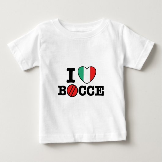 私はボッチが大好き ベビーTシャツ (正面)