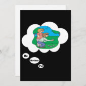 私はボッチェになりた遊い 招待状 (正面/裏面)