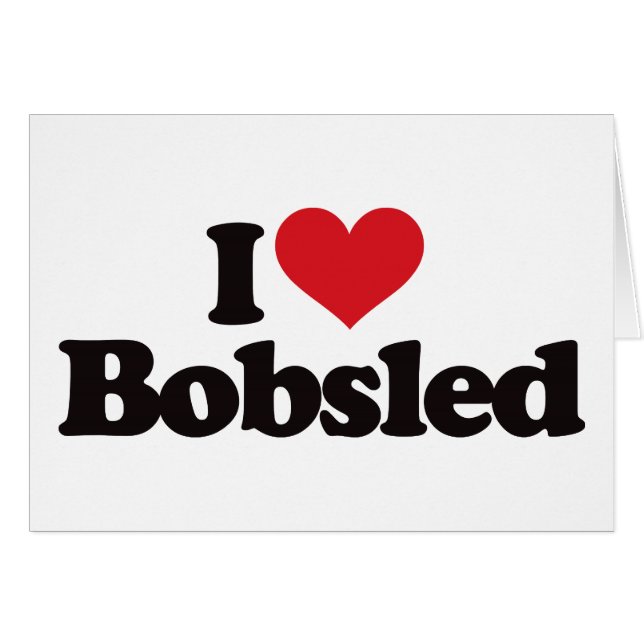 私はボブスレーを愛します (正面横)