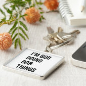 私はボブボブモノのキーホルダー、私はボブ キーホルダー (側面)