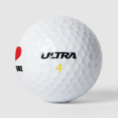 私はボルチモアが大好き ゴルフボール (ロゴ)