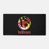 私はボルチモアが大好き デスクマット (正面)