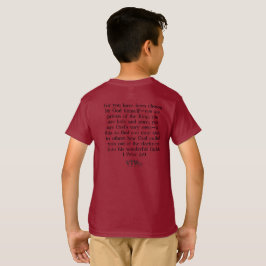 私はボーイズ基本ショートスリーブTシャツに選ばれた Tシャツ