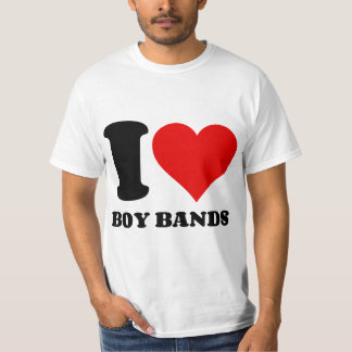 私はボーイバンドが大好き Tシャツ