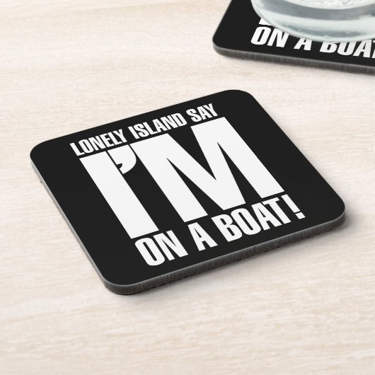 私はボートにあります コースター (左側)