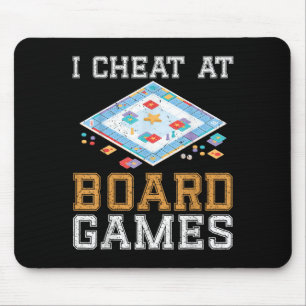 私はボードゲームホストおもしろい勝者Cheater Taでカンニング マウスパッド