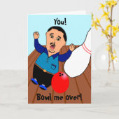! 、私はボーリングをします! カード (黄色い花)