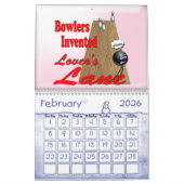 私はボーリングをするために住んでいます カレンダー (2月 2026)