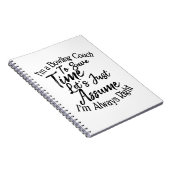 私はボーリングコーチで救すが、次のように仮定する ノートブック (右側)