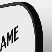 私はボールをピクルスにゲームを遊中断 ピックルボールラケット (左詳細)