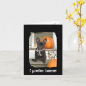 私はボーンを好む カード (黄色い花)