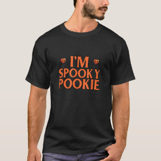 私はポキ不気味ーおもしろいク・カップルのハロウ用の衣装 Tシャツ