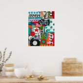 私はポスターの壁のアートを変えた ポスター (キッチン)