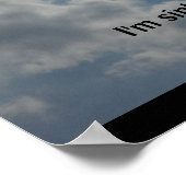 私はポスターを沈めている ポスター (角)