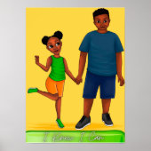 私はポスターを貼ることが出来る知っている ポスター (正面)