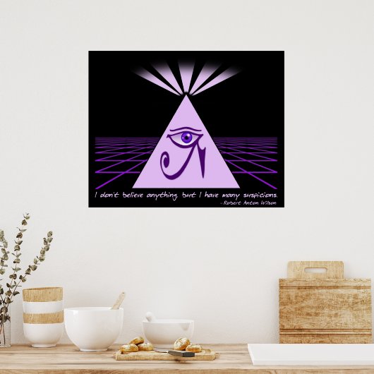 私はポスター信じは何も持たない ポスター (キッチン)