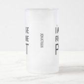 私はポットおもしろいトランプのポーカーチップカジノに フロストグラスビールジョッキ (中央)