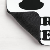 私はポットを攪拌するのが大好き マウスパッド (コーナー)