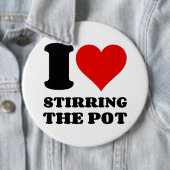 私はポットを攪拌するのが大好き 缶バッジ (インサイチュ)