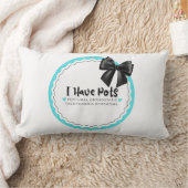 私はポット ランバークッション (ブランケット)