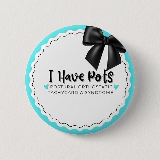 私はポット 缶バッジ (正面)