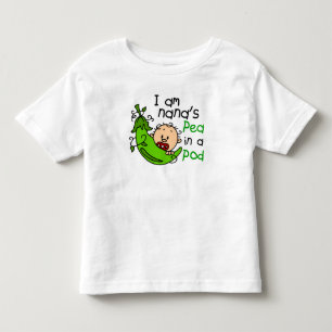 私はポッド1のナナのエンドウ豆です トドラーTシャツ