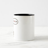 私はポテトがとても可愛い ツートーンマグカップ (中央)