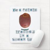 私はポテトです マウスパッド (マウス)