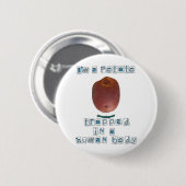 私はポテトです 缶バッジ (正面&裏面)