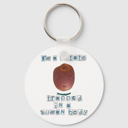 私はポテト キーホルダー (正面)