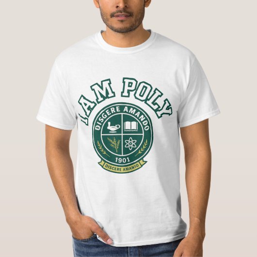 私はポリ Tシャツ (正面)