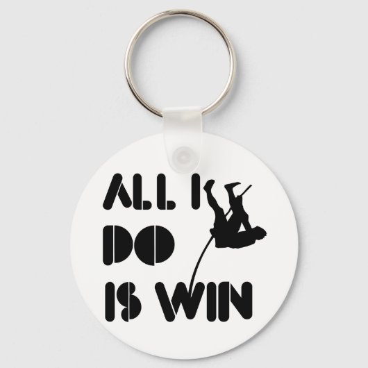 私はポルノーで勝つだけだ キーホルダー (正面)