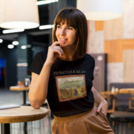 私はポンバーリー・ジェーン・オースティン・ヴィンテージに行きたい Tシャツ