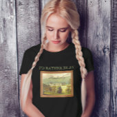 私はポンバーリー・ジェーン・オースティン・ヴィンテージに行きたい Tシャツ