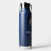 私はポーシティブとチルドグビーグルおもしろいー ウォーターボトル (正面)