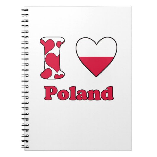 私はポーランドが大好きだ ノートブック (正面)