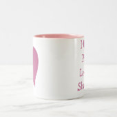 私はポーランドのローランドシェプドッグが大好き ツートーンマグカップ (中央)