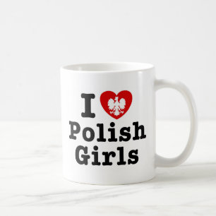 私はポーランドの女の子が大好き コーヒーマグカップ
