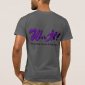 私はポーランド人のフィットネスを愛します Tシャツ (裏面)