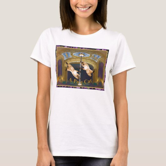 私はポーランド人猫のTシャツです Tシャツ (正面)