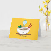 私はポー実在 カード (黄色い花)