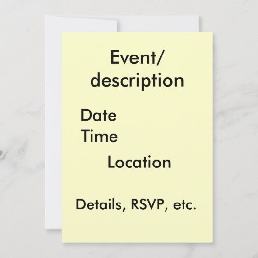 私はポ実在ー 招待状 (裏面)