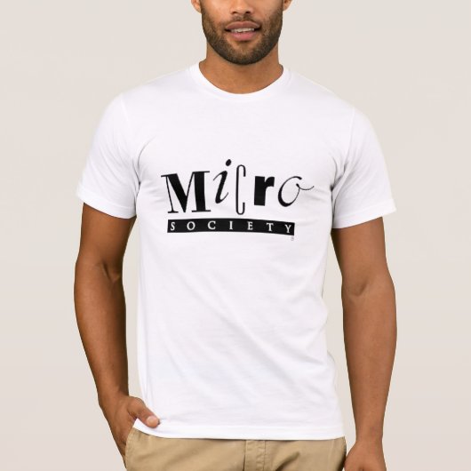 私はマイクロ家族のティーのメンバーです Tシャツ (正面)