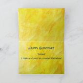 私はマイクWinterbauerによってあなたのバースデー・カードを忘れました カード (内部)