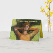 私はマイクWinterbauerによってあなたのバースデー・カードを忘れました カード (黄色い花)